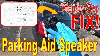 Lincoln mkS " Check Rear Park Aid " Error Repair | Rear Parking Aid Speaker