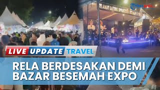 Satu-satunya Ajang Hiburan Setahun Sekali, Warga Pagar Alam Rela Berdesakan Demi ke Besemah Expo