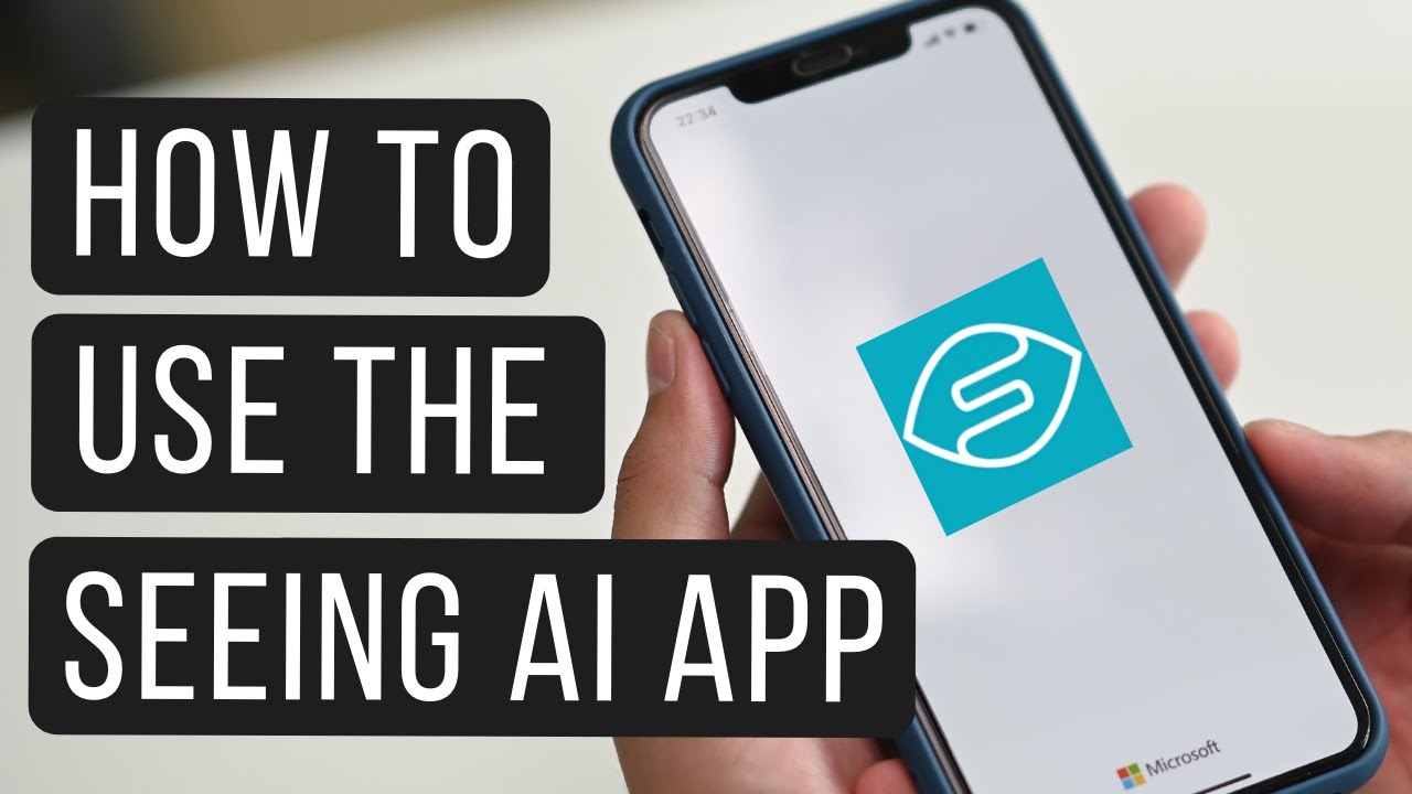 How to Use the Seeing AI App | Showing Seeing AI Features and Examples in Daily Life