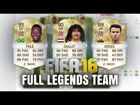 THE MOST EPIC FULL LEGENDS WAGER - FIFA 16