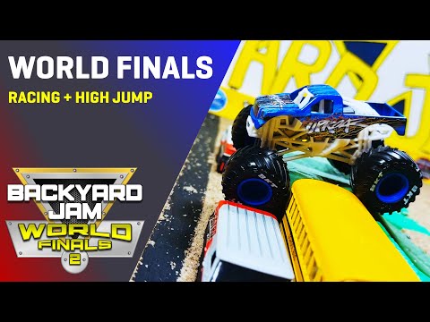 Backyard Jam World Finals 2 - Racing & High Jump | Diecast Racing