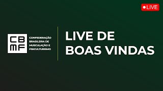 Live de boas vindas