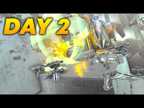 SOLO Upgrading The Most Hidden Gen2 Spot Day 1 - Ark