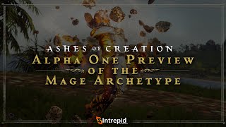 Предварительный взгляд на активные заклинания мага в Ashes of Creation с 1 по 10 уровень