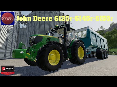 John Deere 6135r-6145r-6155r - Farming Simulator 19 Mod Review