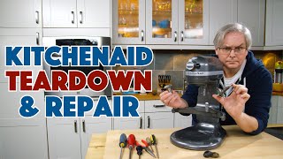 Fixing KitchenAid Pro 600 Stand Mixer: Teardown & Rebuild of Gearbox