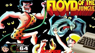 FLOYD OF THE JUNGLE – Commodore 64 (1984) | Sid Meier’s Jungle Platformer Classic