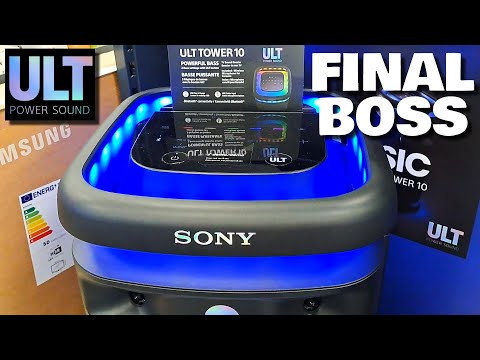 🥵SONY ULT TOWER 10 : CRUSHING BASS PARTY SPEAKER🥵THE BIGGEST BASS EVER ?!