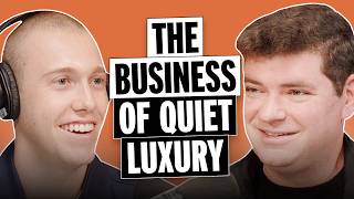 This Former Trader Built A Luxury Clothing Brand | First Time Founders with Ed Elson