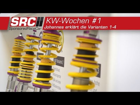 Johannes erklärt uns die Varianten V1-V4! | KW Wochen #1 - SponsoredRaceCar