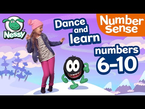 🎵 Number Sense | Learn Numbers 6-10 | Sing and Dance Along For Kids!🎵