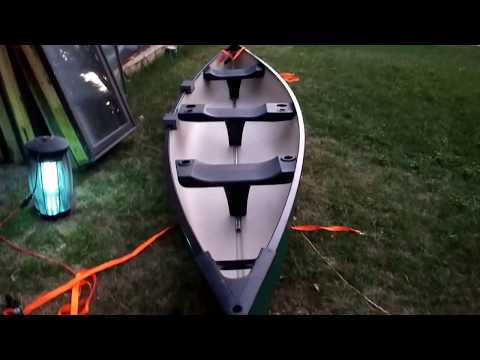 Pelican 15.5 three-seater canoe project