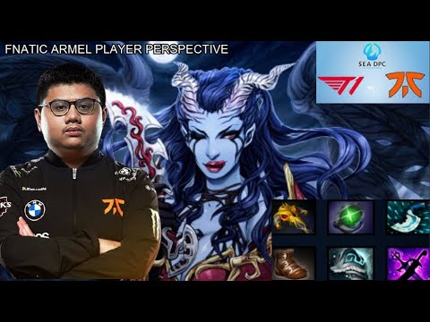 Fnatic.Armel Qop Player Perspective/ Fnatic vs T1 DPC sea Beyond The Summit