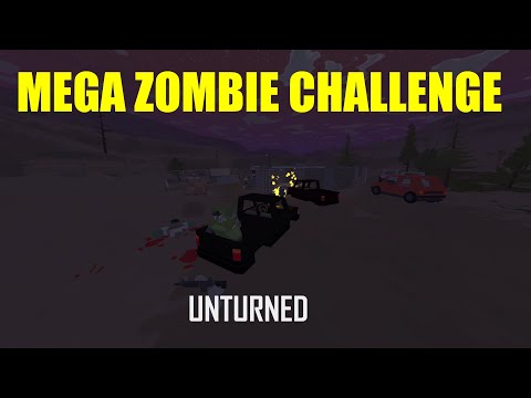 Fighting mega zombies with only melee