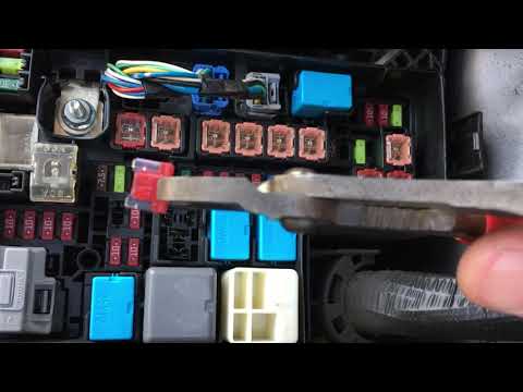 TOYOTA RAV4 BATTERY JUMPED BACKWARDS