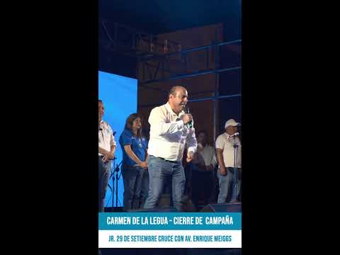 ¡CIERRES DE CAMPAÑA EN LA PERLA Y EN CARMEN DE LA LEGUA - REYNOSO!