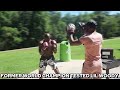 Lil Woody Took A Boxing Lesson With OKQ A Former World Champion