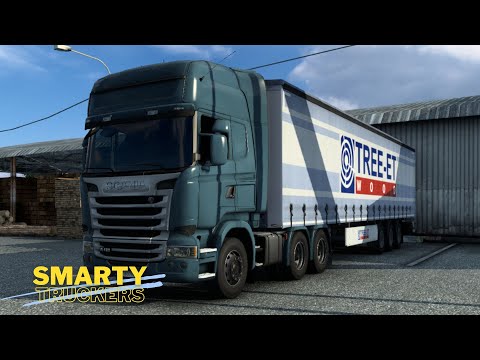 Scania Streamline Topline | Sawdust Panels (21 t) | Olsztyn (PL) - Lublin (PL) | ETS2 v1.47