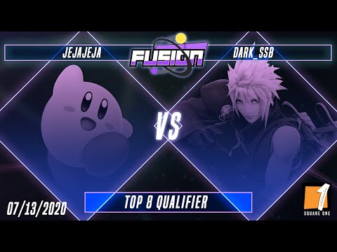 Fusion.EXE #31 - JeJaJeJa (Kirby) Vs. Dark_SSB (Cloud) - Top 8 Qualifier - Smash Ultimate