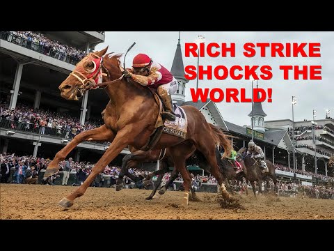Rich Strike SHOCKS the world!  Montage edit of 2022 Kentucky Derby - Race and Reaction!