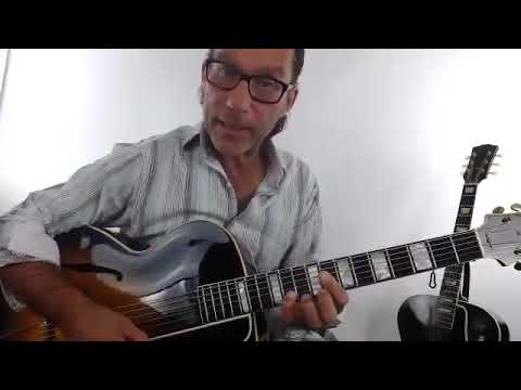 Frank Vignola Improv Class - What To Play over the Green Dolphin Street Chord Progression