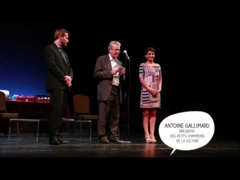 Antoine Gallimard, Président des petits champions de la lecture