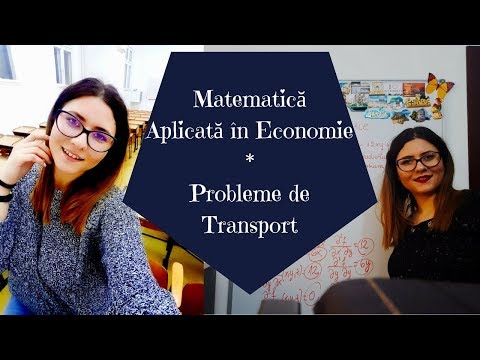 Rezolvarea problemelor de Matematică Aplicată în Economie | Probleme de Transport