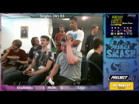 PS34 - Knullebibs (Bowser) vs 1dje (Captain Falcon, Falco) | Singles (W) R3