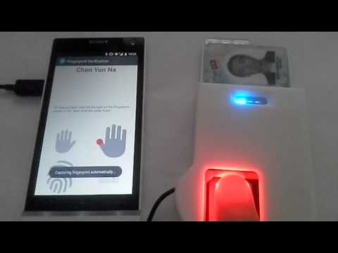 FingKad (MyKad fingerprints) Video