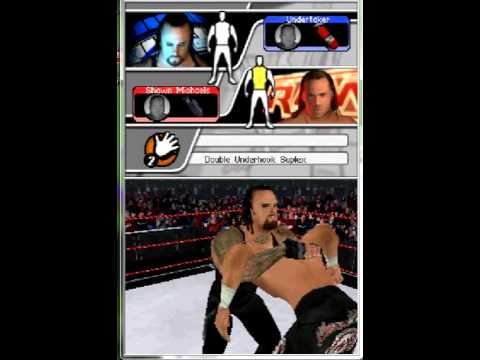 wwe smackdown vs raw 2008 nintendo ds game