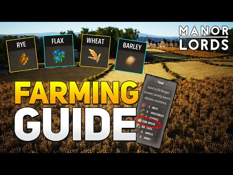 Manor Lords - Complete Farming Guide for Beginners (Manor Lords Tips & Tricks)
