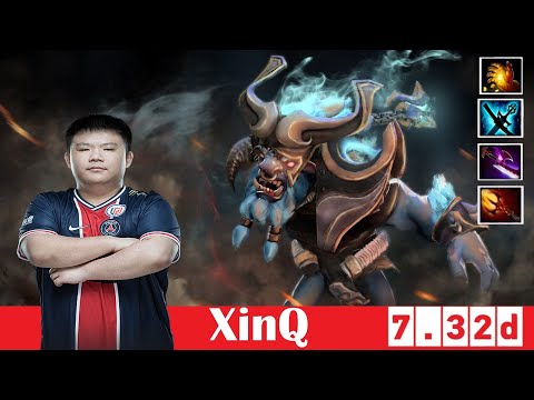 [DOTA 2] XinQ the SPIRIT BREAKER[OFFLANE] [7.32d]