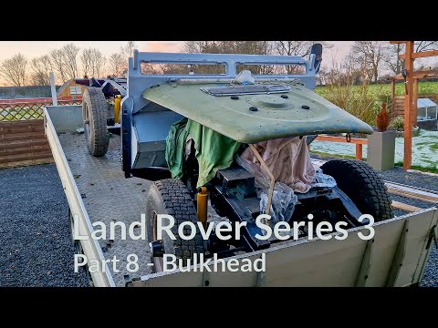 Land Rover Series 3 Restoration Part 8 - Bulkhead repairs