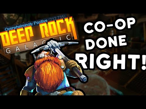 Deep Rock Galactic does co-op right!