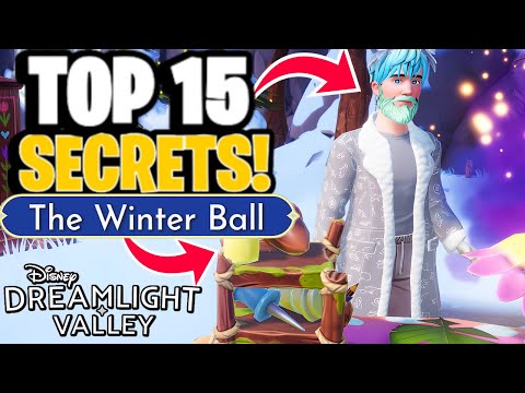 15 HIDDEN FEATURES You May Have Missed! [The Winter Ball Update] | Dreamlight Valley