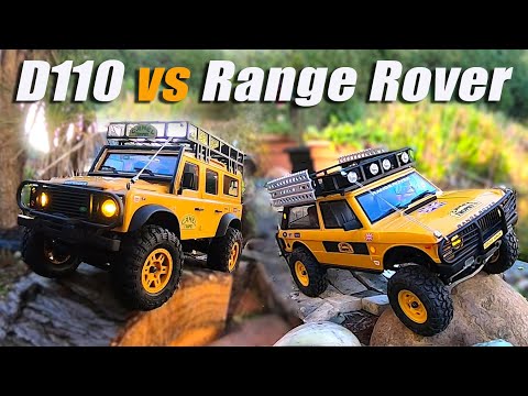 Best Micro Crawler? Testing the FCX24M Range Rover VS Defender 110 Micro Crawl-off