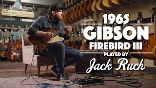 Video thumbnail for 1965 Gibson Firebird III played by Jack Ruch by Carter Vintage Guitars
