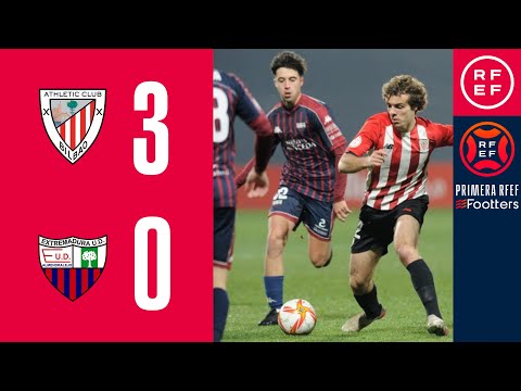 RESUMEN I Athletic Club 'B' 3-0 Extremadura UD I PrimeraRFEF I Jornada 19 I Grupo 1