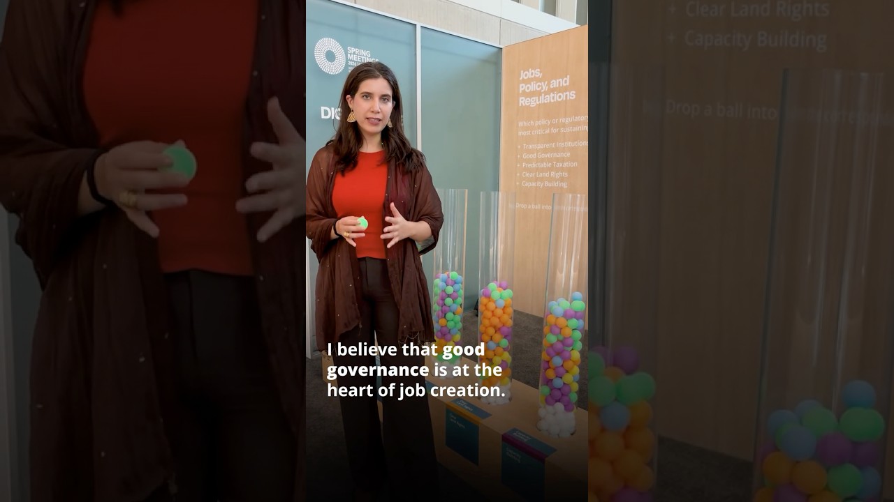 What makes businesses prosper? Good governance is at the heart of job creation #WBGmeetings