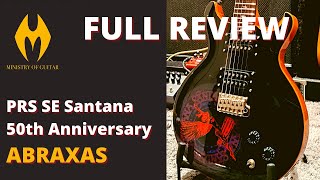 Video thumbnail for Review: PRS SE Santana Abraxas 50th Anniversary Limited Edition by Ministry of Guitar