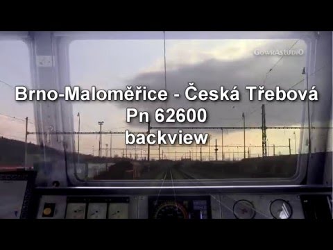 Cabview Brno-Maloměřice - Česká Třebová Pn 63200 (04.03.2016) backview
