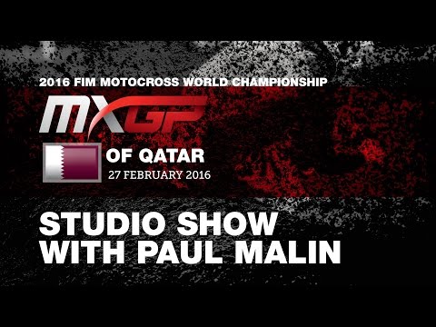 MXGP of Qatar Studio Show with Jeffrey Herlings & Stefan Everts 2016