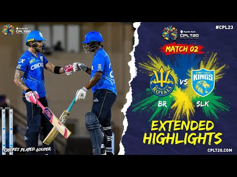 Extended Highlights | St Lucia Kings vs Barbados Royals | CPL 2023