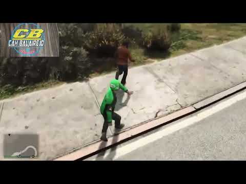 Ojek online vs preman terkuat di bumi/// versi gta5