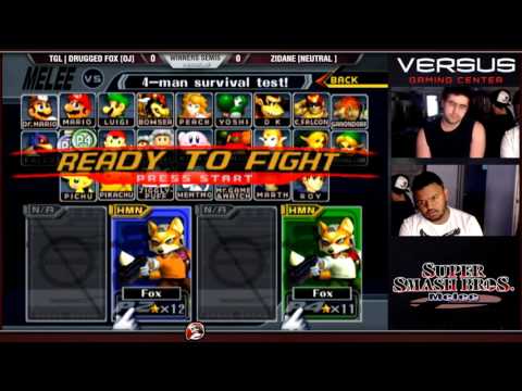 VS Weekly 4/17/16 - Winners Semis - TGL|DruggedFox (OJ Fox) vs Zidane (Default) - Melee