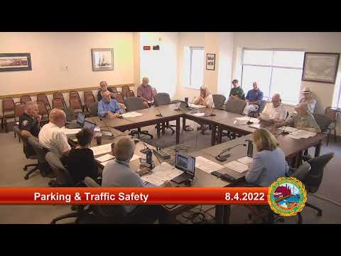 8.4.2022 Parking and Traffic Safety Committee
