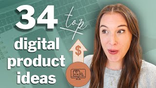 34 ETSY DIGITAL PRODUCTS guaranteed to make Etsy sales TODAY 💰 | Work from Home Business Ideas 2023