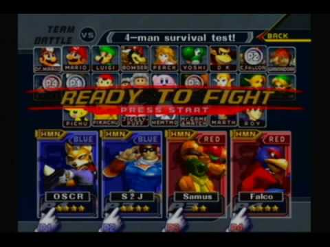 Lovage [Fox] & Smoke2jointz [Falcon] vs Deth [Samus] & Squid [Falco] 1-2