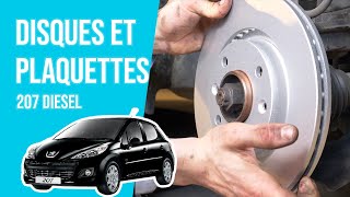 Youtube thumbnail of video "Changer les Disques et Plaquettes avant 207 1.4 HDI 🚗"
