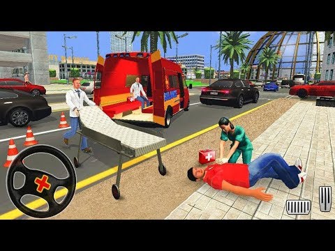 Emergency Ambulance Simulator | Ambulance Driving Game Rescue Missions 2020 | #TOP3DGAMESOS 🚑 🚁